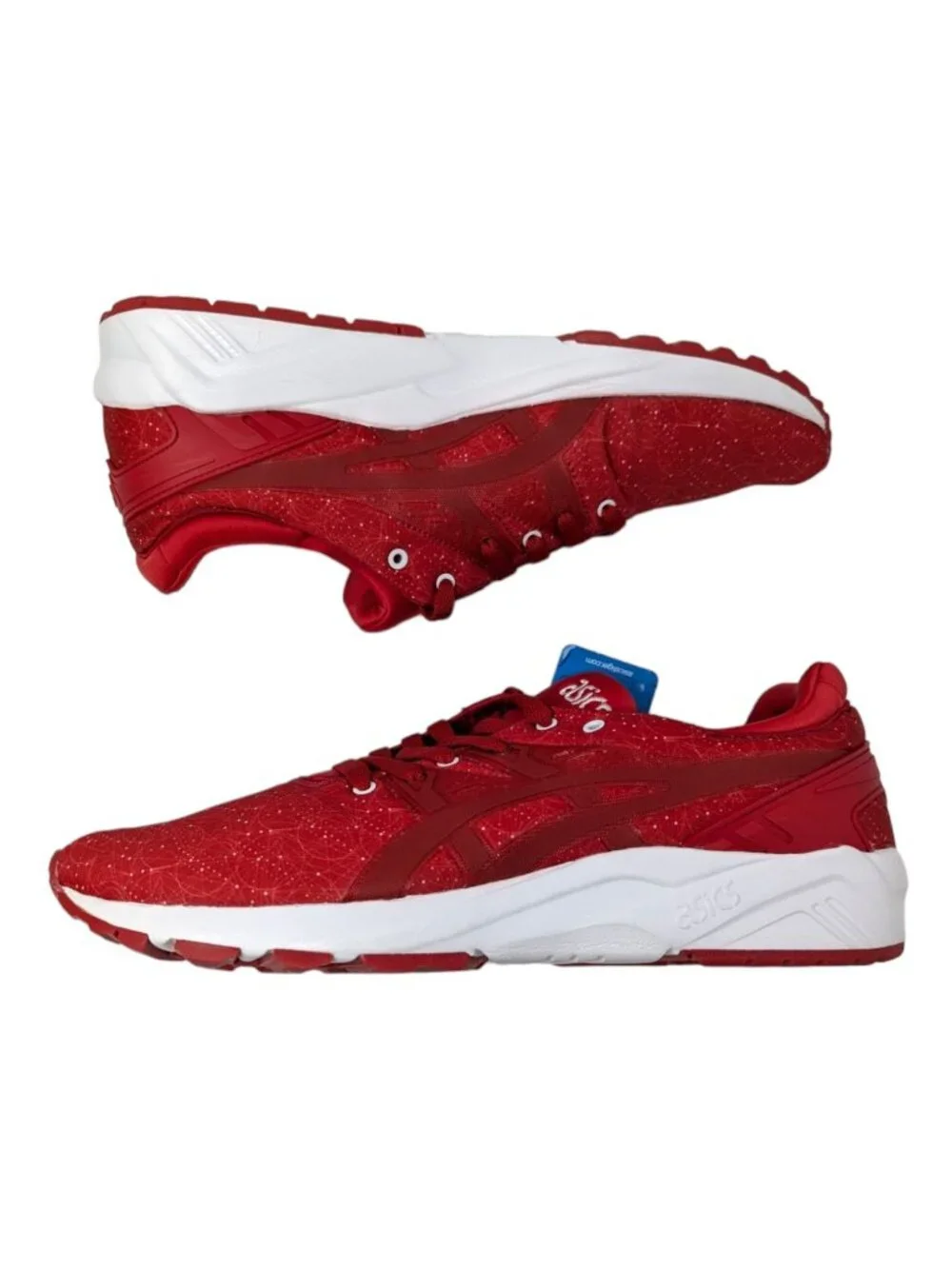 Mens Asics Gel-Kayano Trainer EVO Red Running Shoes Sneakers Trainers Size 11
